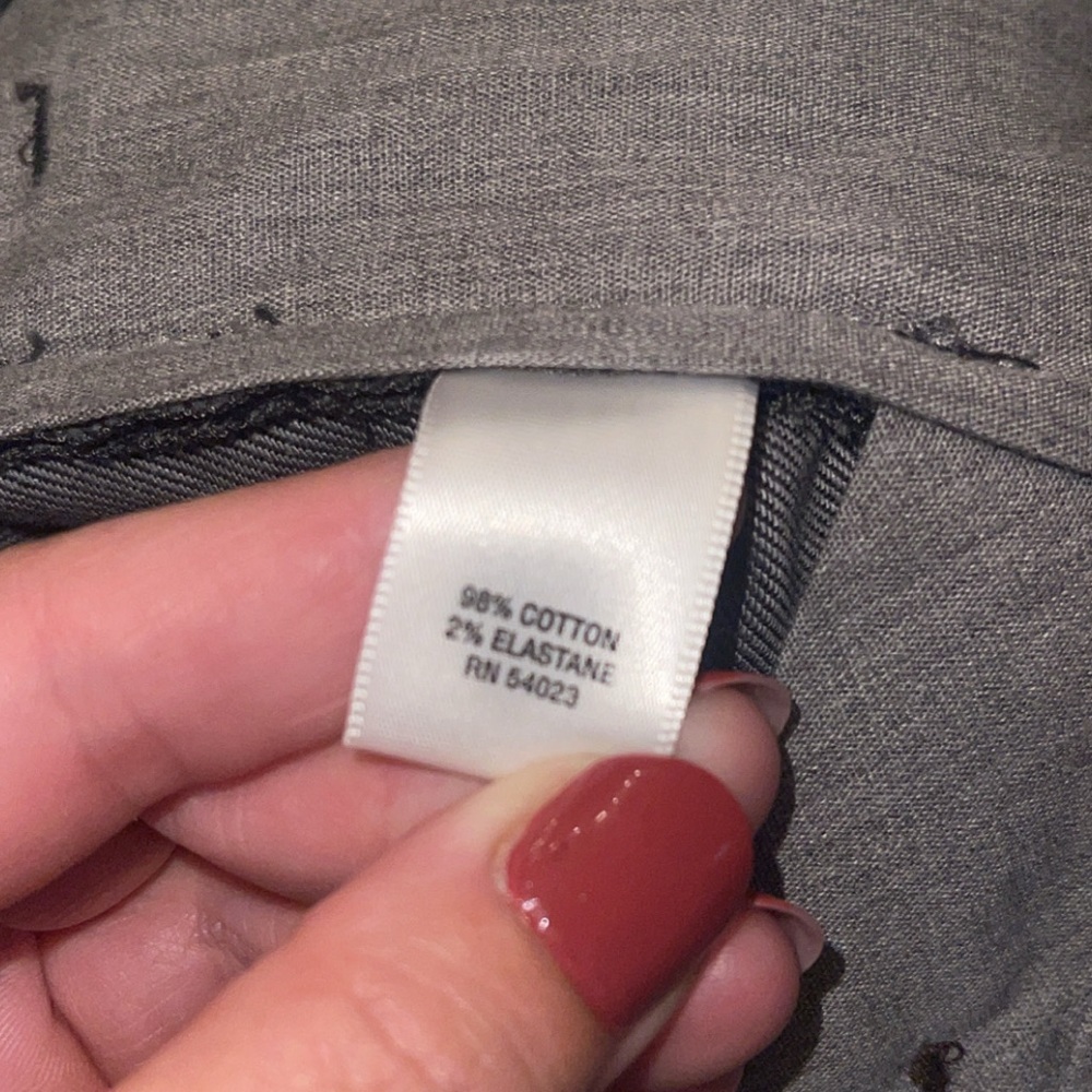 Banana Republic Sloan Fit Dark Gray Dress Pants Women’s Size 8 NWOT - Picture 4 of 8
